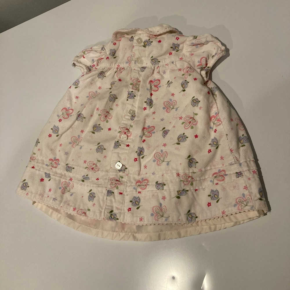 Laura Ashley Corduroy Floral Dress - Picture 5 of 10